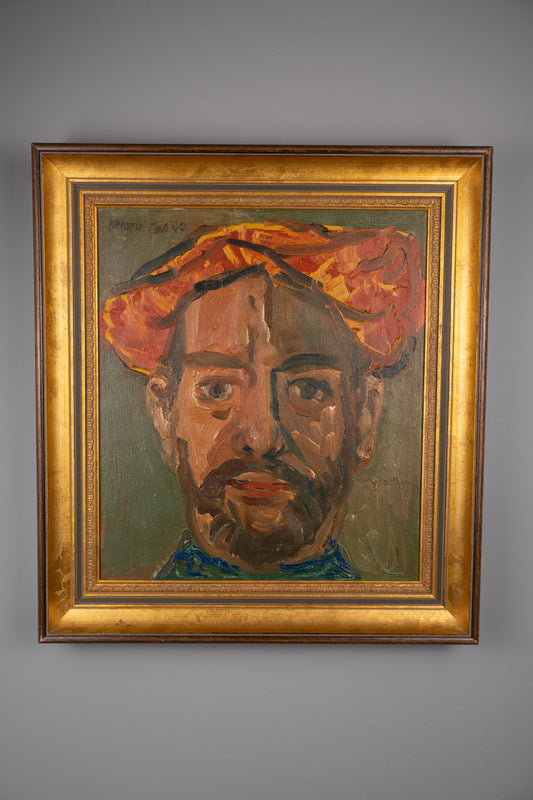 Oil Portrait of Shakespeare, Signed Martin Emond, Sweden
