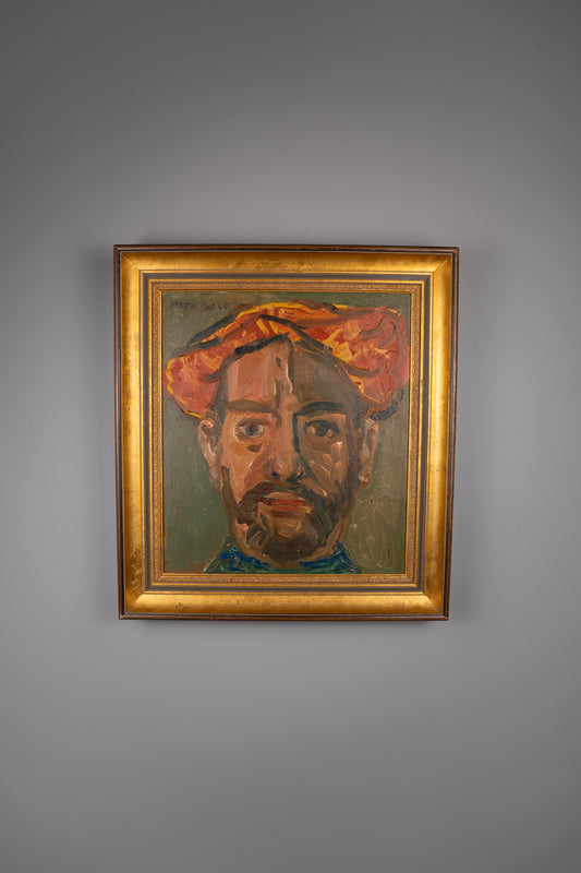 Oil Portrait of Shakespeare, Signed Martin Emond, Sweden